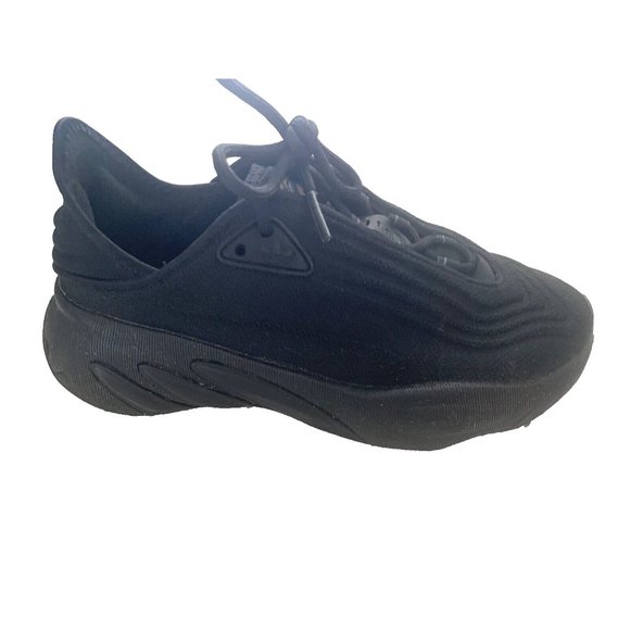 Adidas Boys Sz 5.5y Black Stripes tennis shoes PRB 698001 - Picture 11 of 12